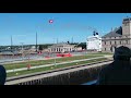 Canadian Great Lakes freighter Tecumseh through the Soo Locks