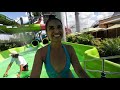 Aquatica Water Park Rides in Orlando's SeaWorld Theme Park【4K】