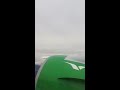 Widerøe Embraer E2: Takeoff Bergen Airport (ENBR)