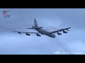 【B-52爆撃機のスクランブル】全機緊急発進！驚異の15秒間隔テイクオフ！