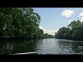 Extremely shallow run on the Pigeon River TN in 14’ Minijet Avenger.