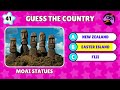 Guess The Country By Its Famous Places | Country quiz challenge | guessing game | IQS QUIZ.