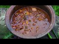 Rainy Day Treat! How to Make Beef Curry 🥩 & Mix It With Cassava 🍠 Mr Gune Village Cooking