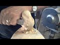 Marv Meyer. How to carve a cedar duck decoy in real time