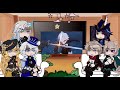 Fontaine reacts to Arlecchino || RoseGacha