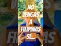 Parte 1. No vengas a #Filipinas si... #trabajo #wfh #filipinas #brasil #ecuador #oportunidades #es