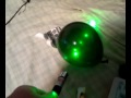 Green laser pointer 150mw pops balloon