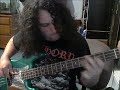 Coroner - Absorbed Bass Cover