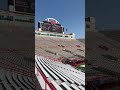 Hello from Memorial Stadium! #nebraskafootball #huskers #huskerfootball #football #collegefootball