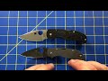 Spyderco Native 5 LW VS Spyderco Chaparral LW (REQUESTED BATTLE TO THE DEATH)