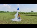 Flying India's Biggest Water Bottle Rocket