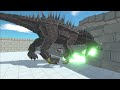 Gojirasaurus from Carnivores Triassic vs ALL UNITS ARBS Animal Revolt Battle Simulator