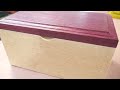 Making a Jewelry Box // Fine Woodworking // TheTranq