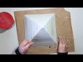 3 Cardboard Pyramid Ideas | DIY cardboard art