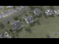 aerial flight over Berkshire Historic Railroad