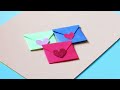 Diy - Cum sa faci un plic simplu din hartie Origami ❤💌