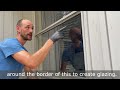 How to Replace a Glass Window Pane (Aluminum Frame)