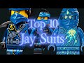 Ninjago: Top 10 Jay Suits (Updated)