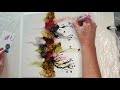 Alcohol Ink Demo on Canvas ( nr 62 )