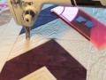 Chevron Block Quilting