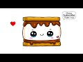 How to Draw Smores Cute and Easy