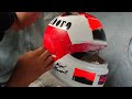 Making Nigel Mansell Helmet Replica | Ferrari Formula 1