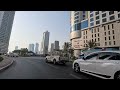 🇦🇪 Dubai Driving Tour Downtown to Al Majaz - Hear City & Vehicle Sounds in 4K 60 FPS