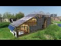 Dutch greenhouse home harvests energy, food & winter heat