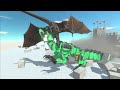 Dragon vs 30 Workshop Dinosaurs ARBS Animal Revolt Battle Simulator