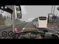 Bus simulator ultimate yeni 🚍 otobüsüm mercedes Travego 19 shd black edition Toz fırtınasında sefer