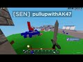 AK vs RBG - Friendly Clan War (Roblox Bedwars)