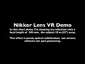 Nikkor VR  Optical Vibration Reduction Demonstration