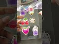 🥰✨DIY 3d stickers #shorts #art #diy #youtubeshortsvideowatchtimecount