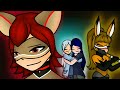 Different scenes of Solitude Behind the scenes | Adventures of Kitty Noire and Dogboy Season 1