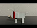 minecraft dog walk and run test [stop motion]