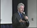 Bill Clinton- A Question and Answer Session after the Gordon Track Speech