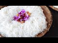 Vietnamese Vermicelli Rice Noodles w/out Xanthan Gum (Cách Làm Bún Tươi Không Phụ Gia)