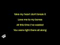 Myles Smith - Stargazing (Karaoke Version)