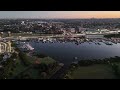 Drone over Jubilee Park at first light! Accidentally recorded at 60fps.