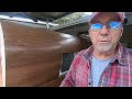 Vintage looking wood camper easy to build how to trim the fiberglass edges