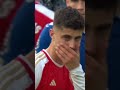 Kai Havertz couldn’t hold back the tears as Arsenal missed out on the title 🥹 #premierleague