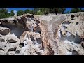 Fantastic rock formations.  Volcanic Tuff formations.