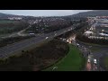 Sandyknowles roundabout from the air