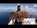 INSANE Offshore Bottom Fishing GIANT Gag Grouper (50+ Miles Out Tampa Bay)