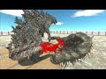 GODZILLA vs WORKSHOP GODZILLAS Epic Battle - Animal Revolt Battle Simulator