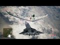 Ace Combat 7: Skies Unknown (Su-57 + Pulse Laser) Mission 12 l Stonehenge Defensive |_・)q
