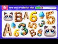 Find the ODD One Out - Numbers and Letters Edition 2024 🔥✅ | Easy, Medium, Hard Levels Quiz