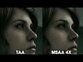This is why modern Video Games look Blurry | TAA vs MSAA in 5 GAMES | Comparison