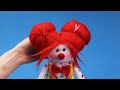 I sewed a funny clown doll out of socks - now all my friends want this as a gift!