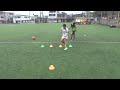 ejercicios de coordinoresistencia 2 parte en futbol